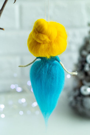 Patriotic Amulet "Ukraine" Dolls - WoollyFox