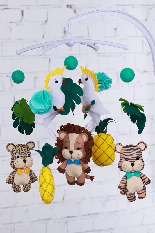 Safari Baby Mobile - WoollyFox