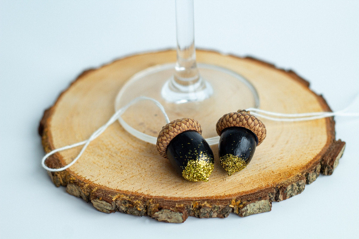 Set of Painted Acorns - WoollyFox