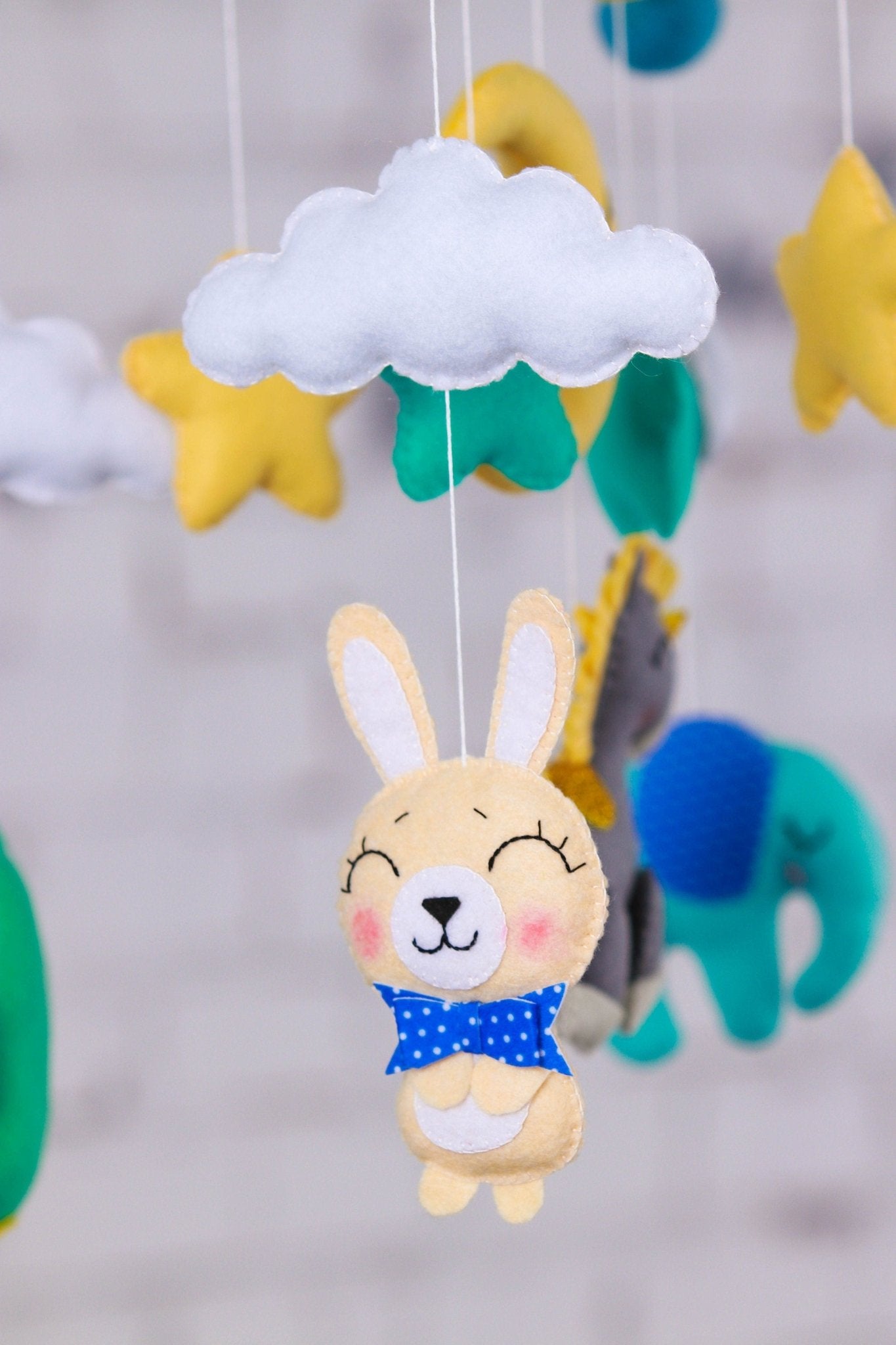 Sky Animals Baby Mobile - WoollyFox