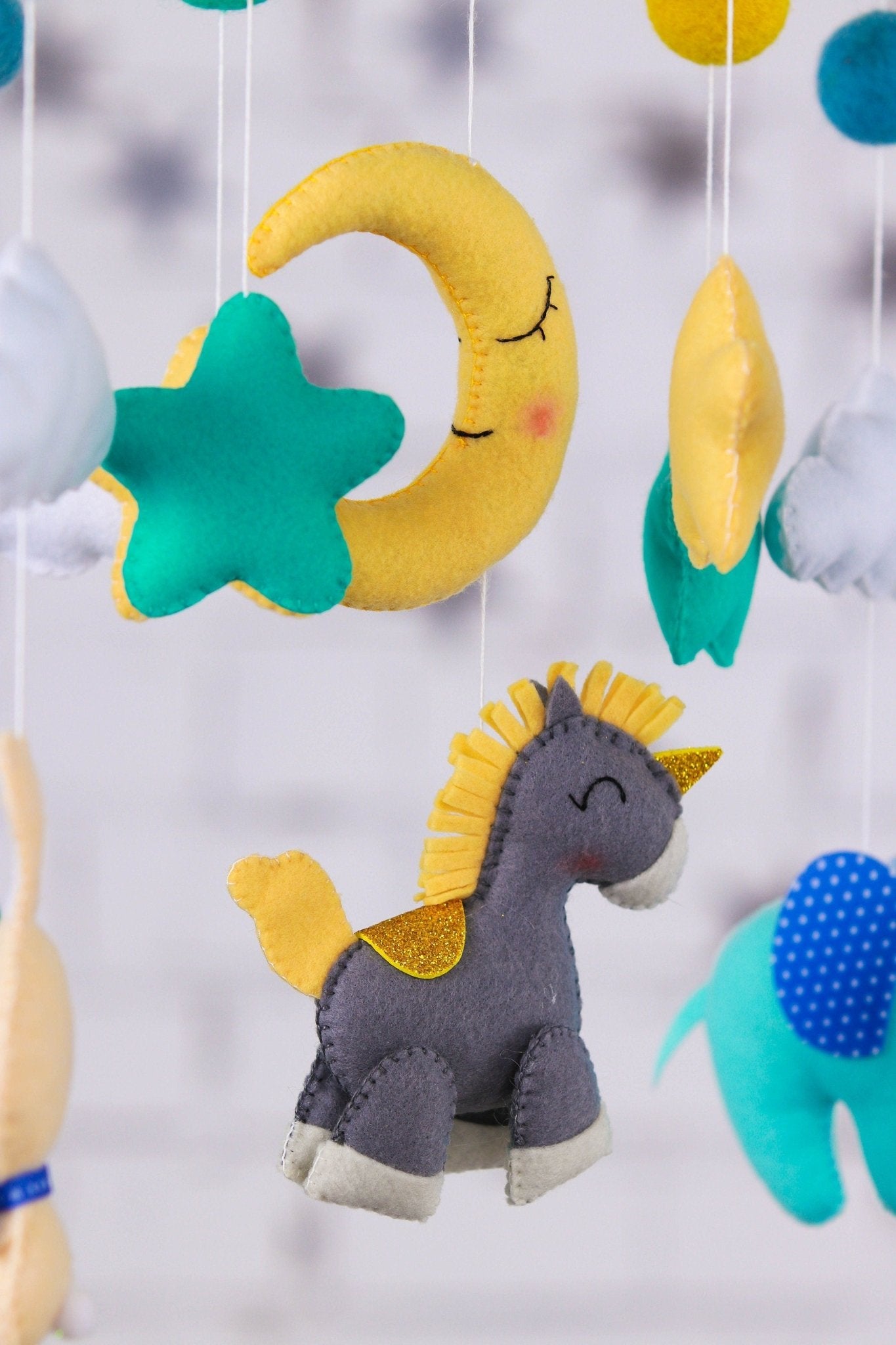 Sky Animals Baby Mobile - WoollyFox