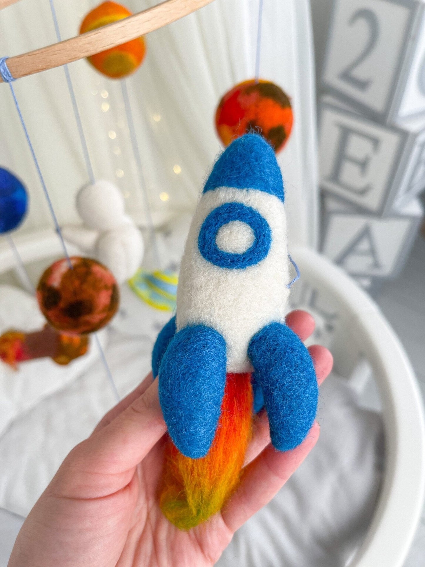 Solar System Baby Mobile - WoollyFox
