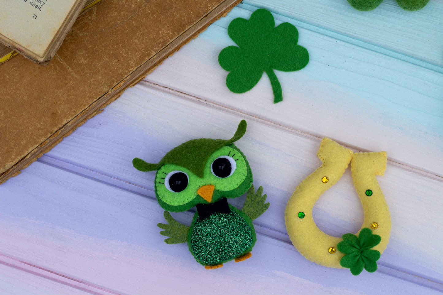 St Patrick's Ornaments - WoollyFox