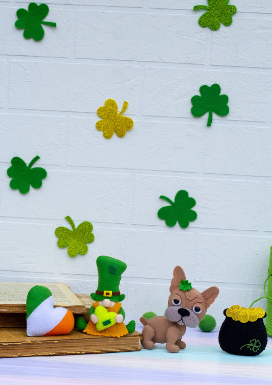 St Patricks ornaments - WoollyFox