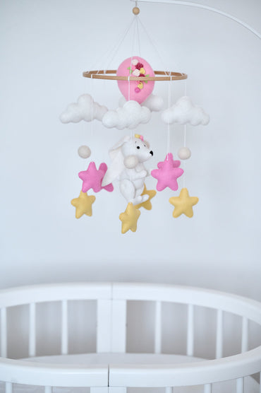 Star Girl Baby Mobile - WoollyFox