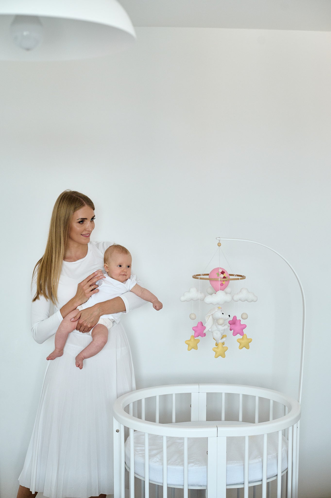 Star Girl Baby Mobile - WoollyFox