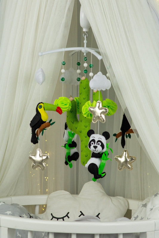Tropical Baby Mobile - WoollyFox