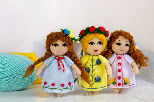 Ukrainian Girl Toy - WoollyFox