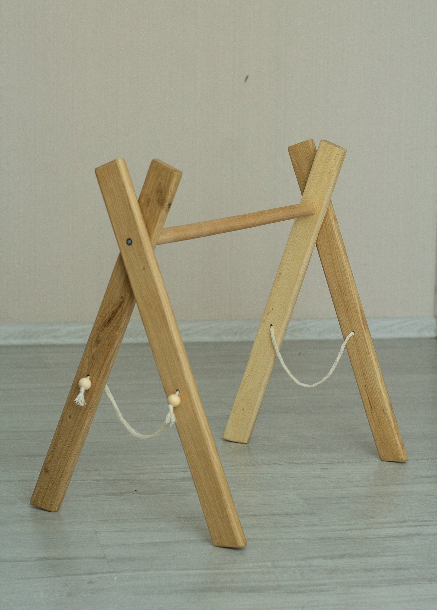 Wooden Baby Gym - WoollyFox