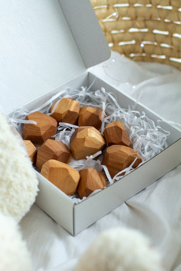 Wooden Balancing Stones - WoollyFox