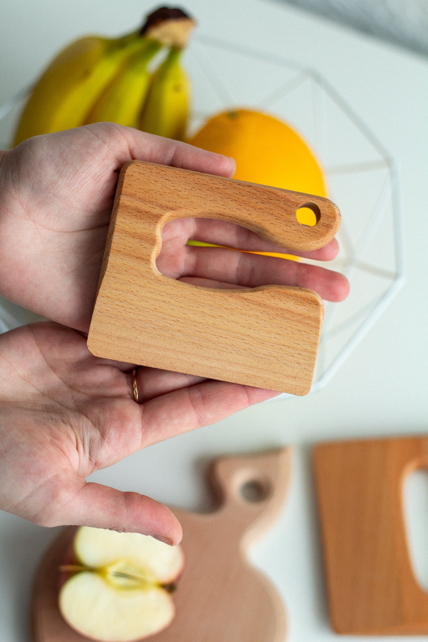 Wooden Cutting Board and Tools Set - WoollyFox