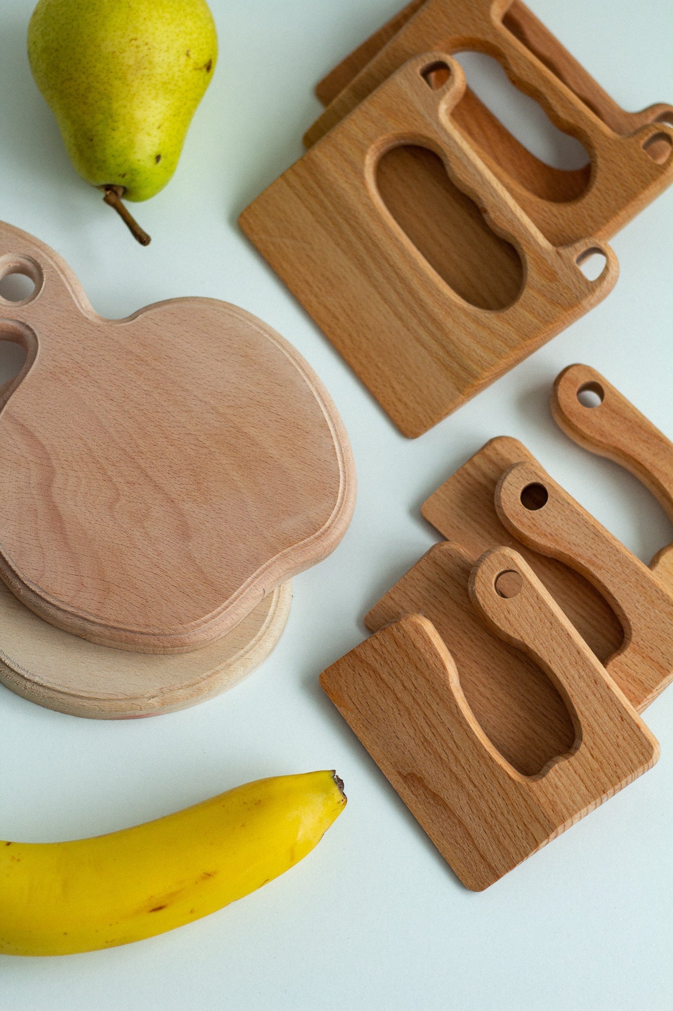 Wooden Cutting Board and Tools Set - WoollyFox