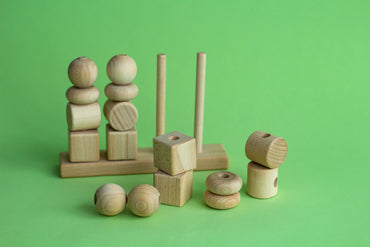 Wooden Stacking Toy - WoollyFox
