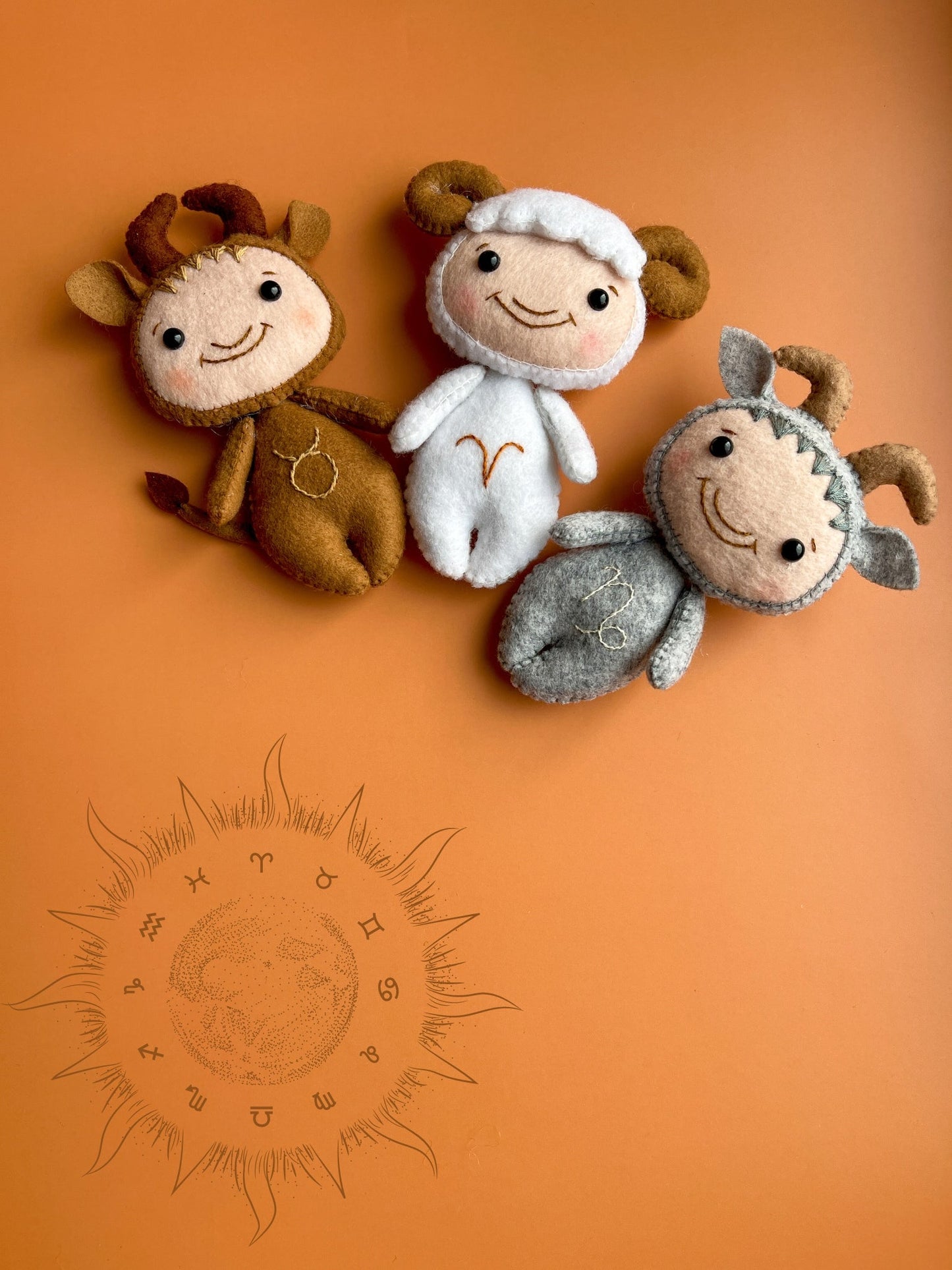 Zodiac Sign gifts - WoollyFox