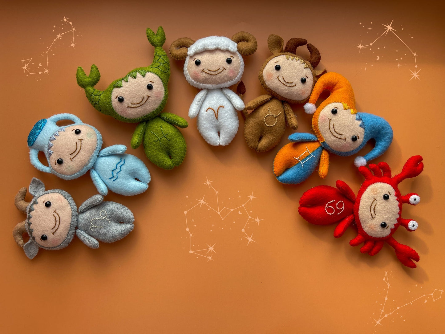 Zodiac Sign gifts - WoollyFox