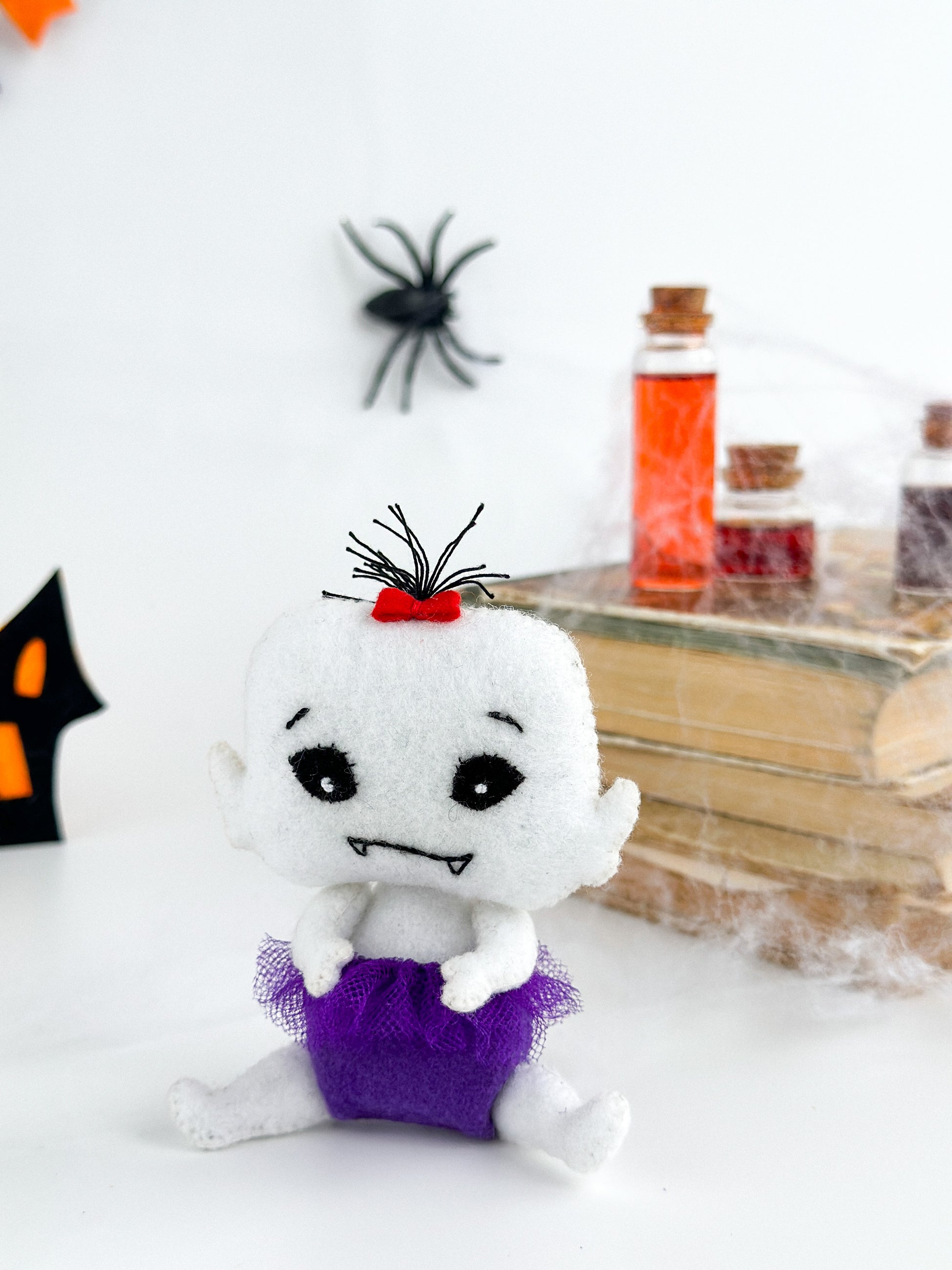 Felt Vampire Doll