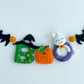 Halloween baby shower garland