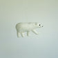 Handcrafted Felt Polar Bear Ornament