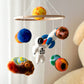 Spaceship baby crib mobile