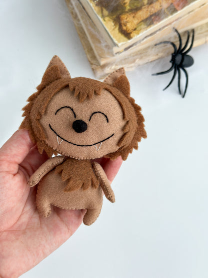 Halloween Felt Wolf