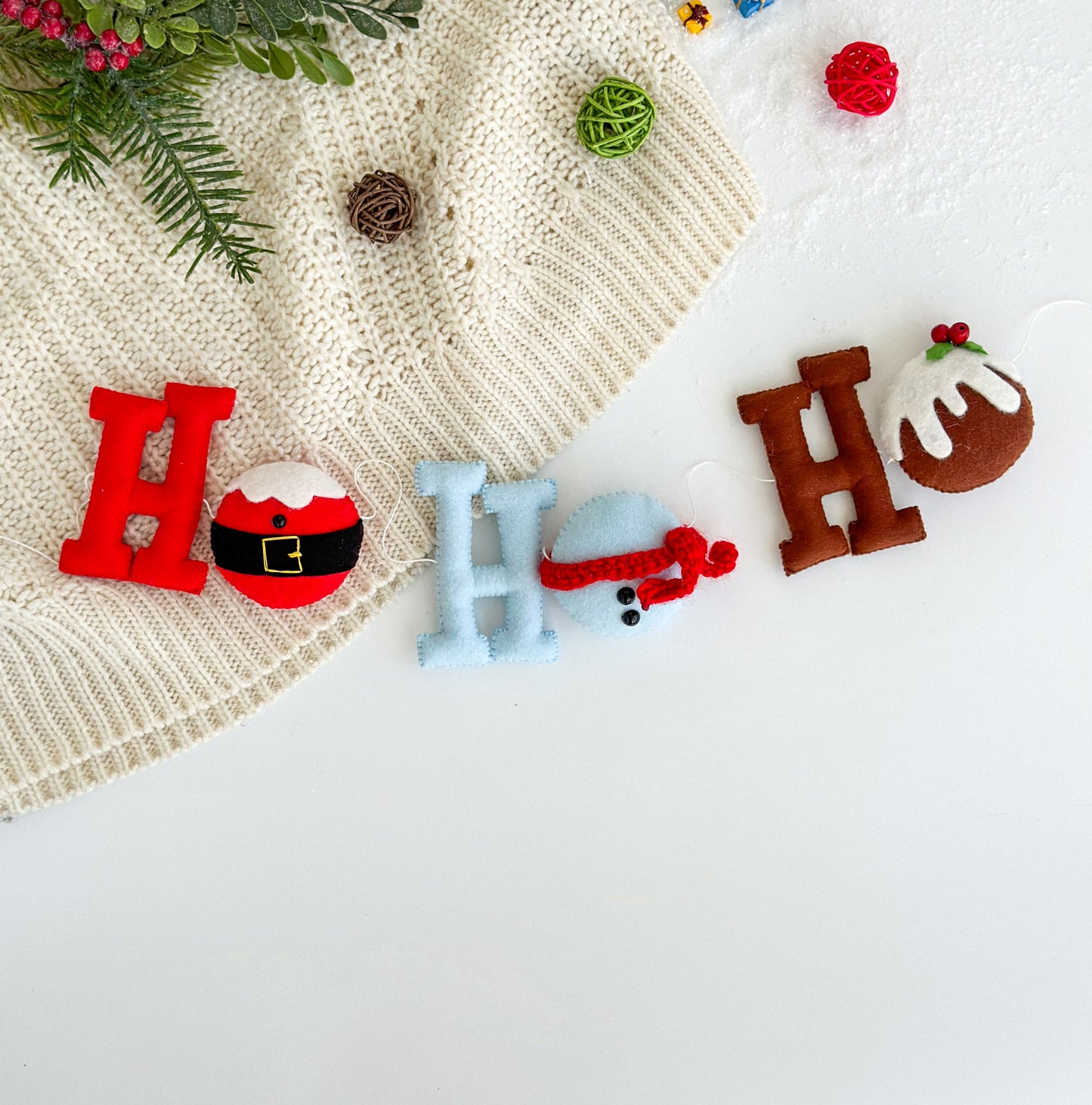 Christmas Garland Ho-ho-ho