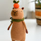 Handmade Crochet Capybara Amigurumi Toy