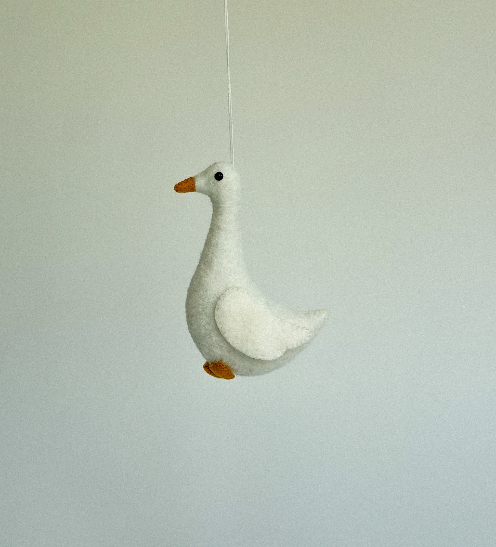 Felt Goose Ornament