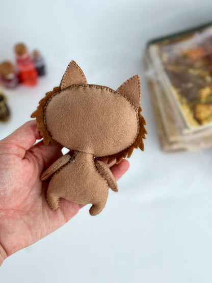 Halloween Felt Wolf
