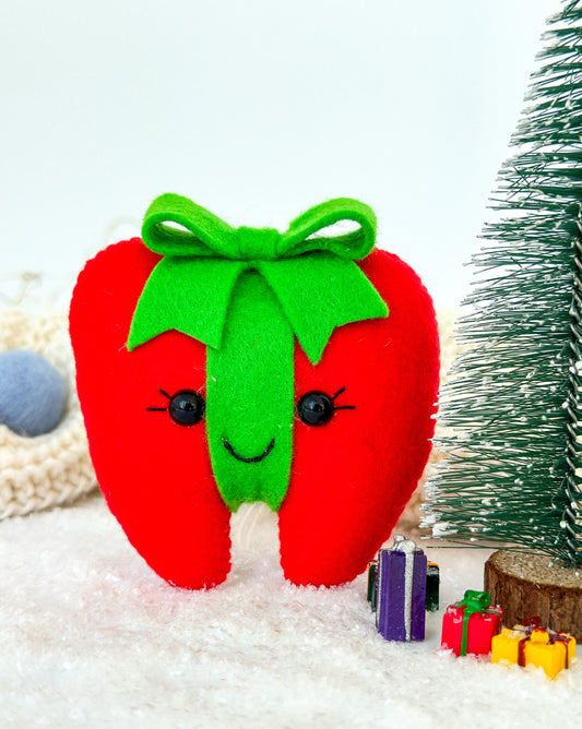 Christmas tooth gift ornament