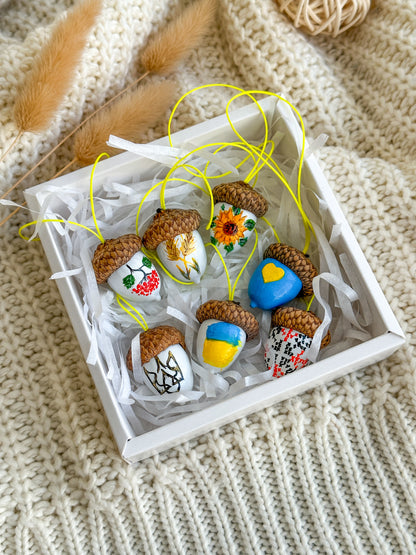 Ukrainian Set Of Acorns