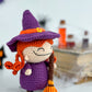 Crochet Doll Witch, Halloween witch