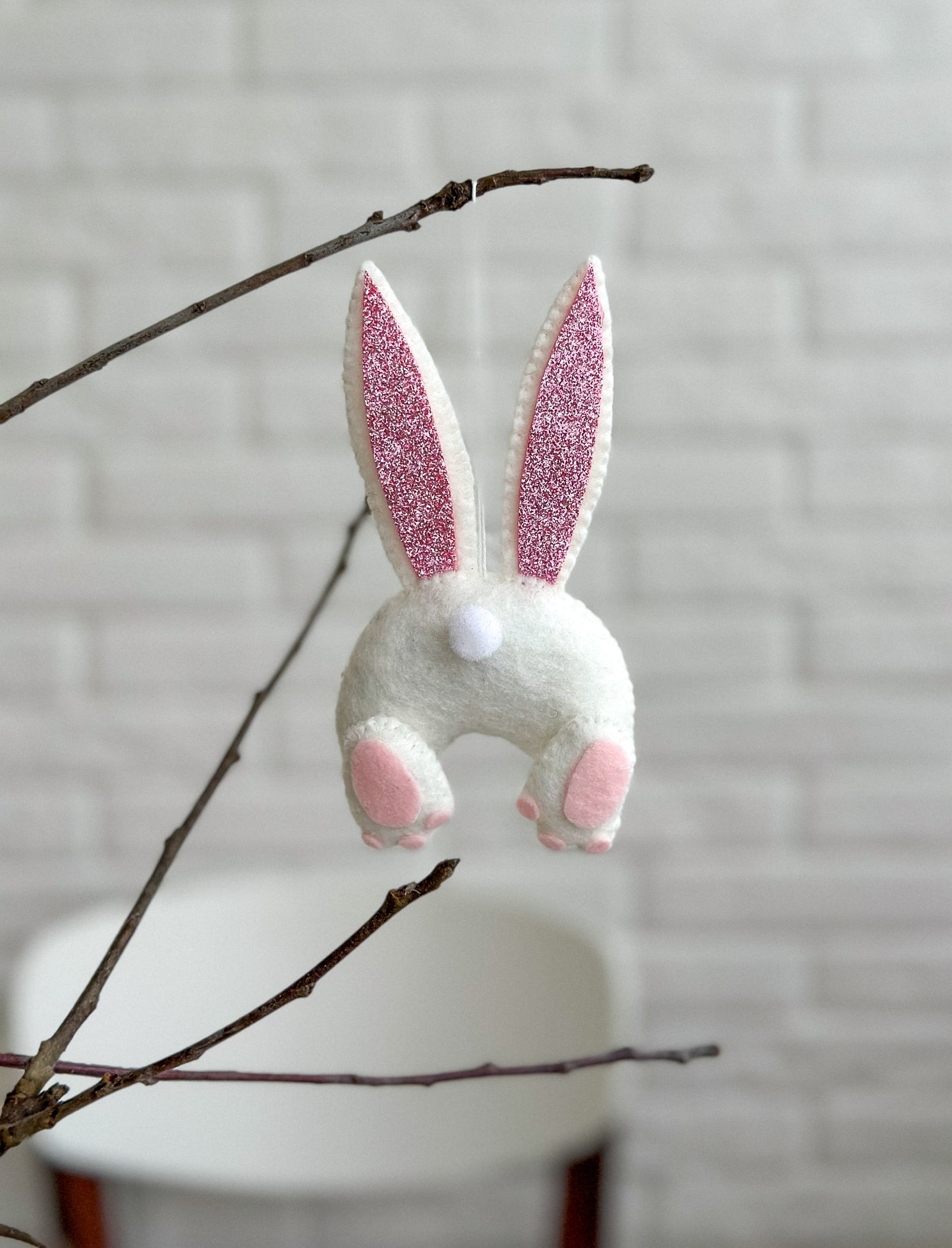 Easter bunny ornament, Easter decorations, Easter gifts, Easter Tree Decor Easter bunny decor, felted easter bunny, spring decor