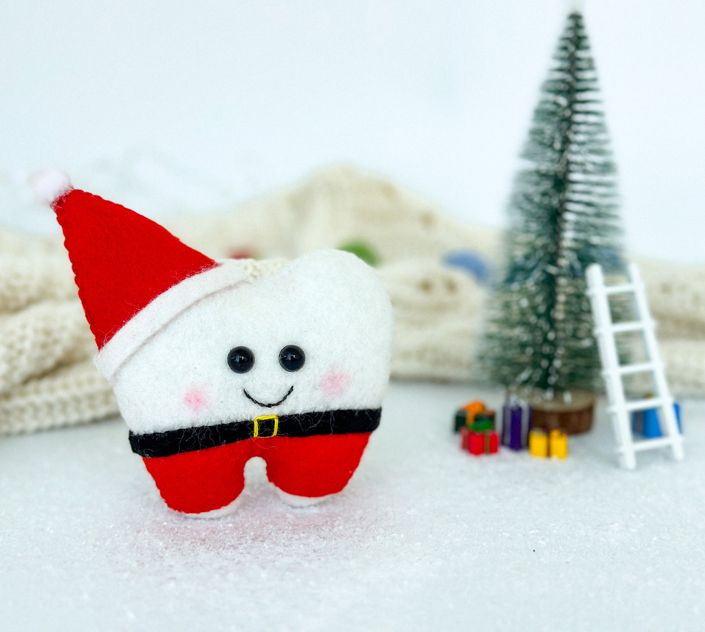 Christmas tooth ornaments