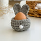 Handcrafted Easter Bunny Egg Basket, Easter decorations, Easter gifts, Crochet egg basket, Crochet Egg Holder