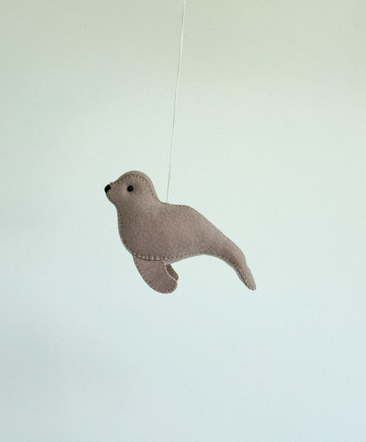 Handcrafted Felt Seal Ornament