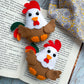 PDF pattern Felt rooster toy, PDF and SVG pattern