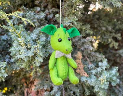 Christmas Dragon Ornament