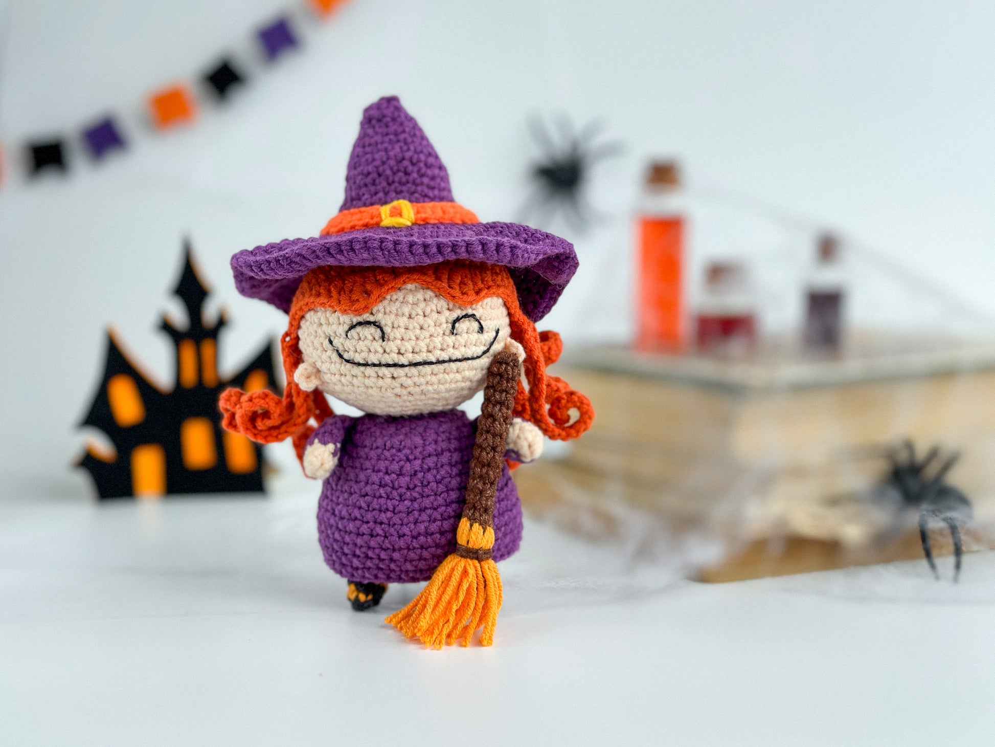 Crochet Doll Witch, Halloween witch