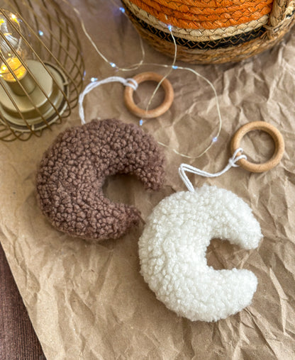 Boucle Moon ornament