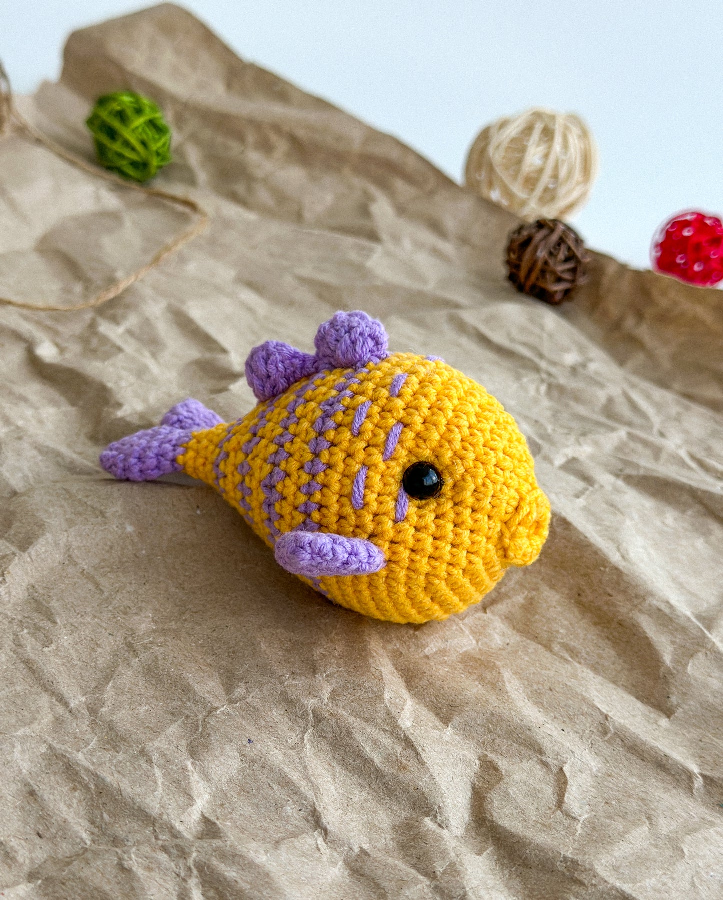 Handmade Crochet Fish