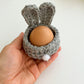 Handcrafted Easter Bunny Egg Basket, Easter decorations, Easter gifts, Crochet egg basket, Crochet Egg Holder