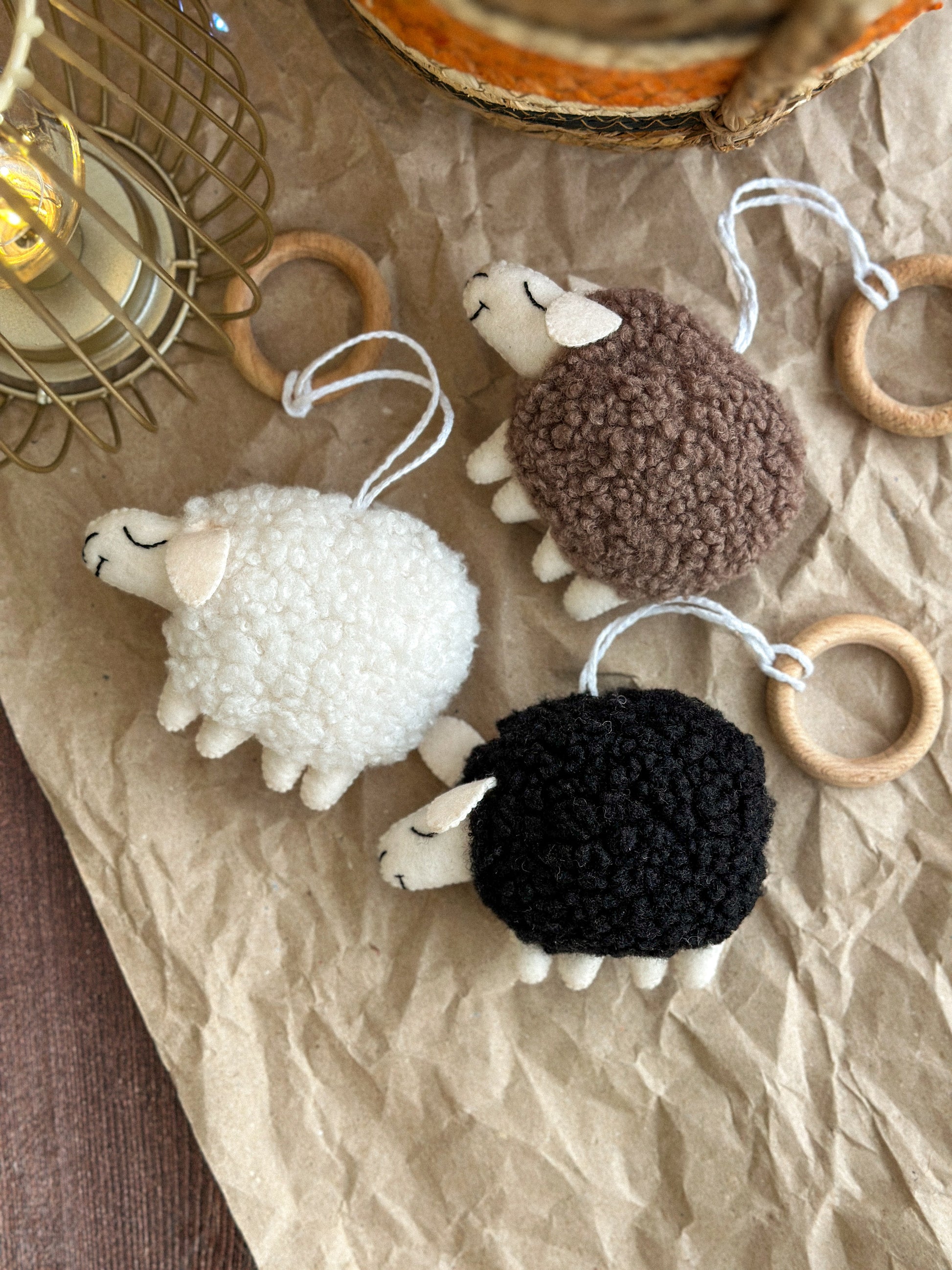 Boucle Sheep toy