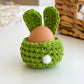 Handcrafted Easter Bunny Egg Basket, Easter decorations, Easter gifts, Crochet egg basket, Crochet Egg Holder