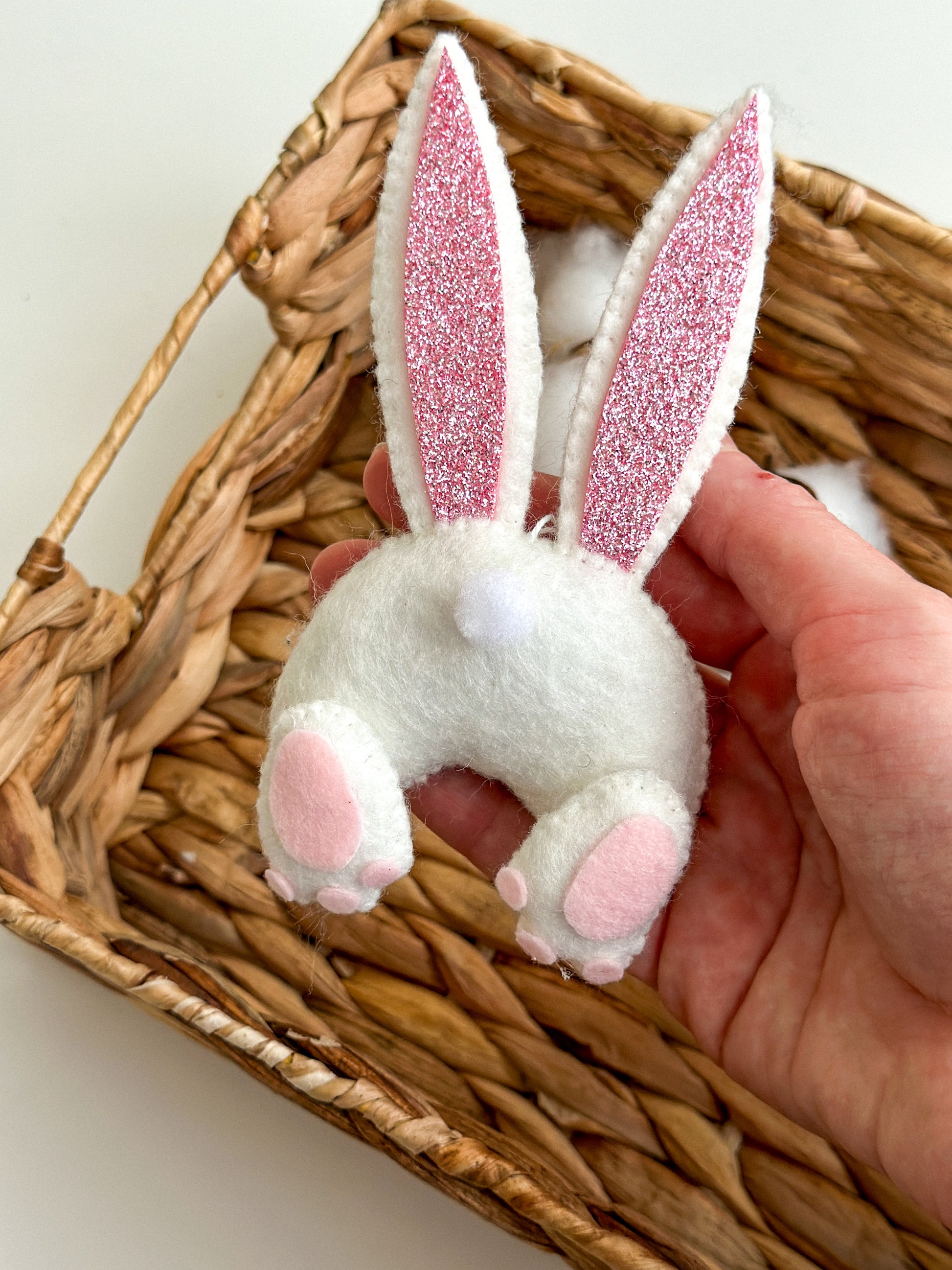 Easter bunny ornament