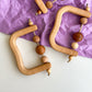 Montessori Rattle, Wooden toy