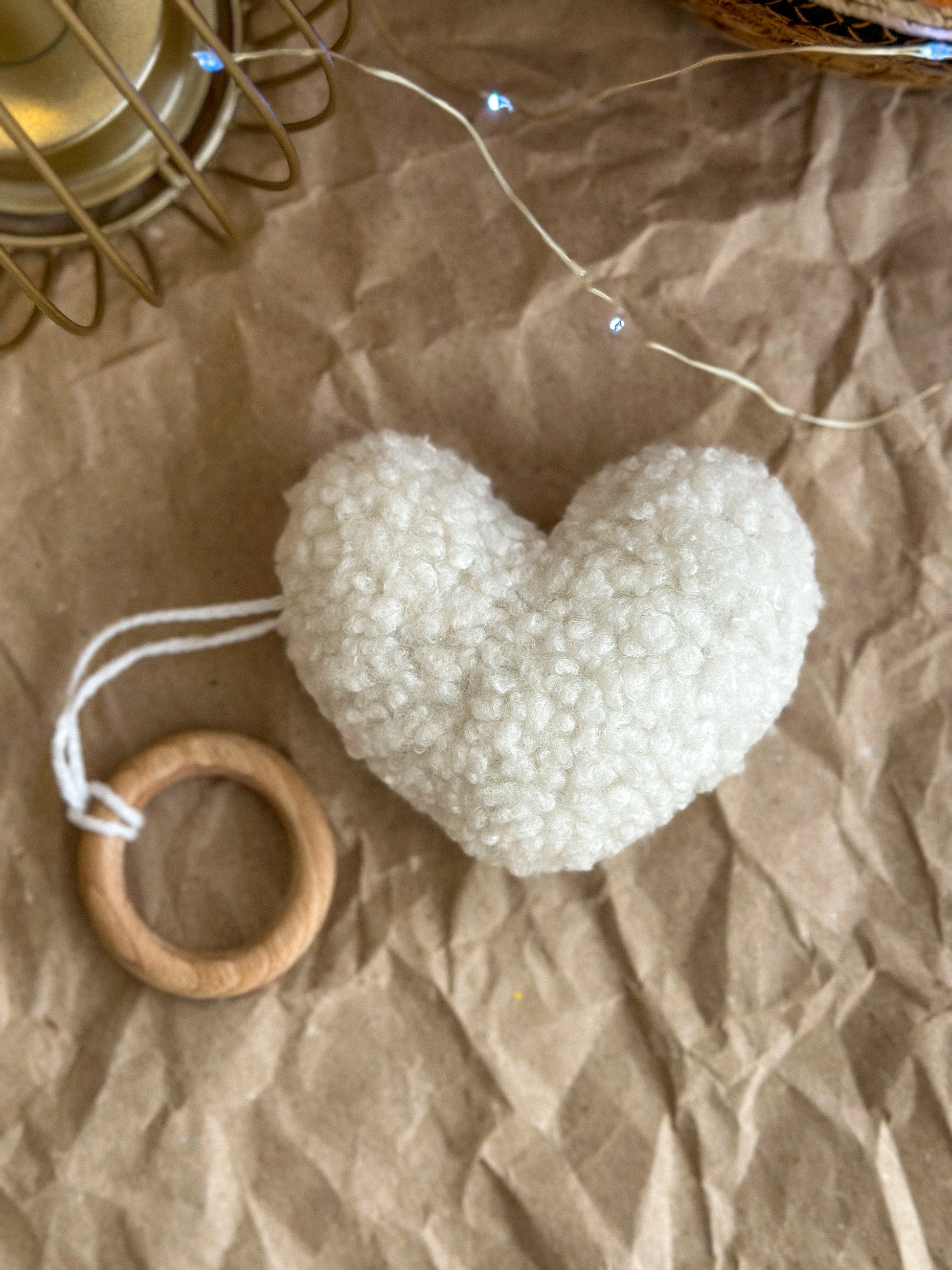 Boucle Heart ornament