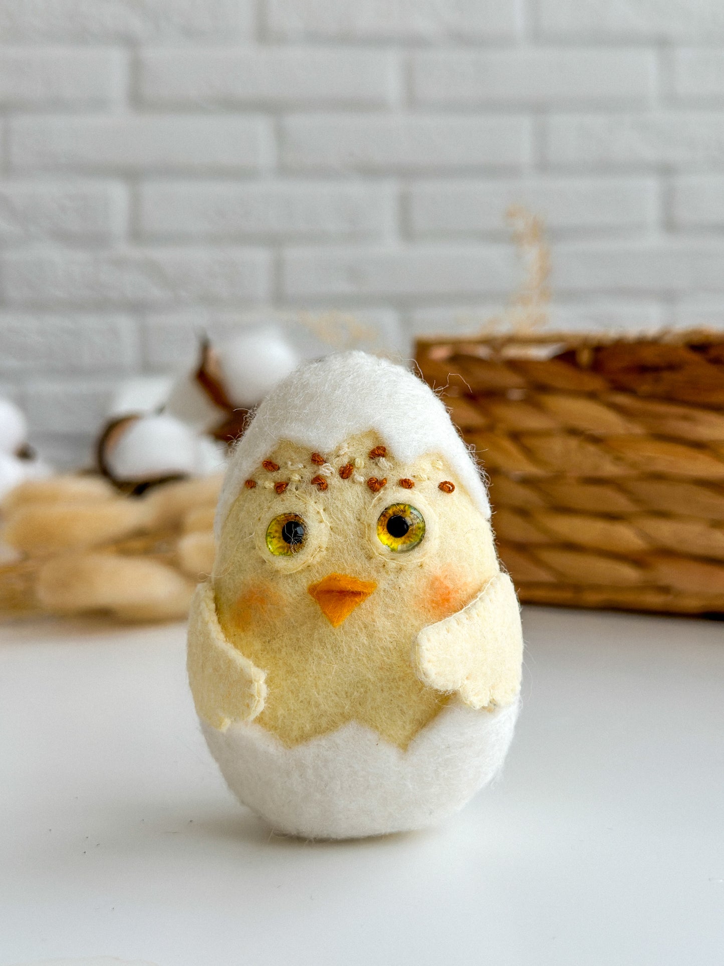 Egg Hatchling Ornament with Adorable Chicks and Fun Details, Easter chicken ornament, Easter decorations, Easter gifts, Easter Tree Decor