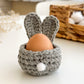 Handcrafted Easter Bunny Egg Basket, Easter decorations, Easter gifts, Crochet egg basket, Crochet Egg Holder