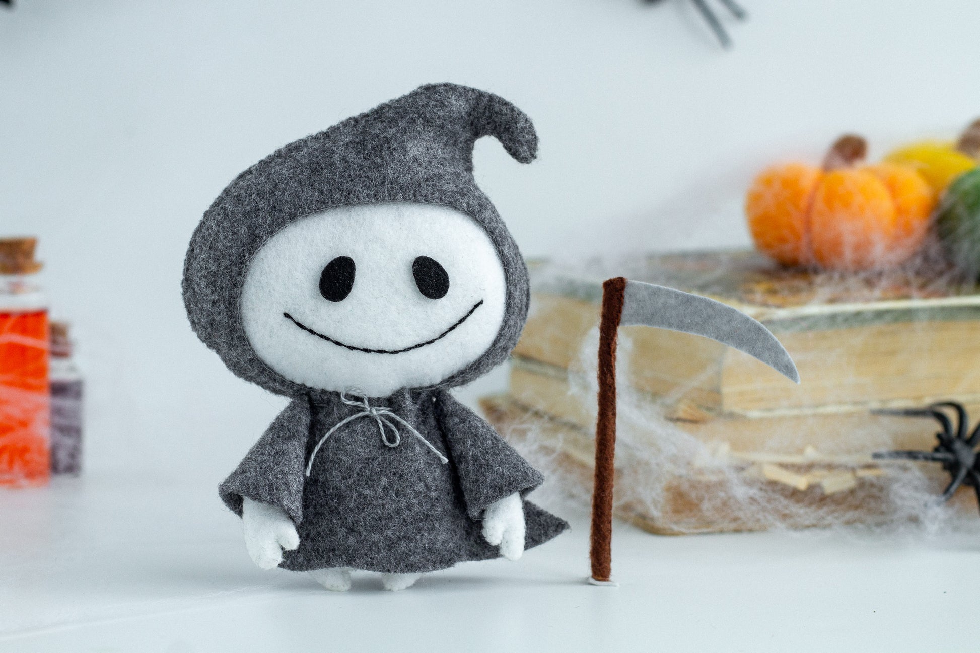 Halloween toy, grim reaper