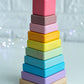 Wooden Ring Pyramid Tower #2